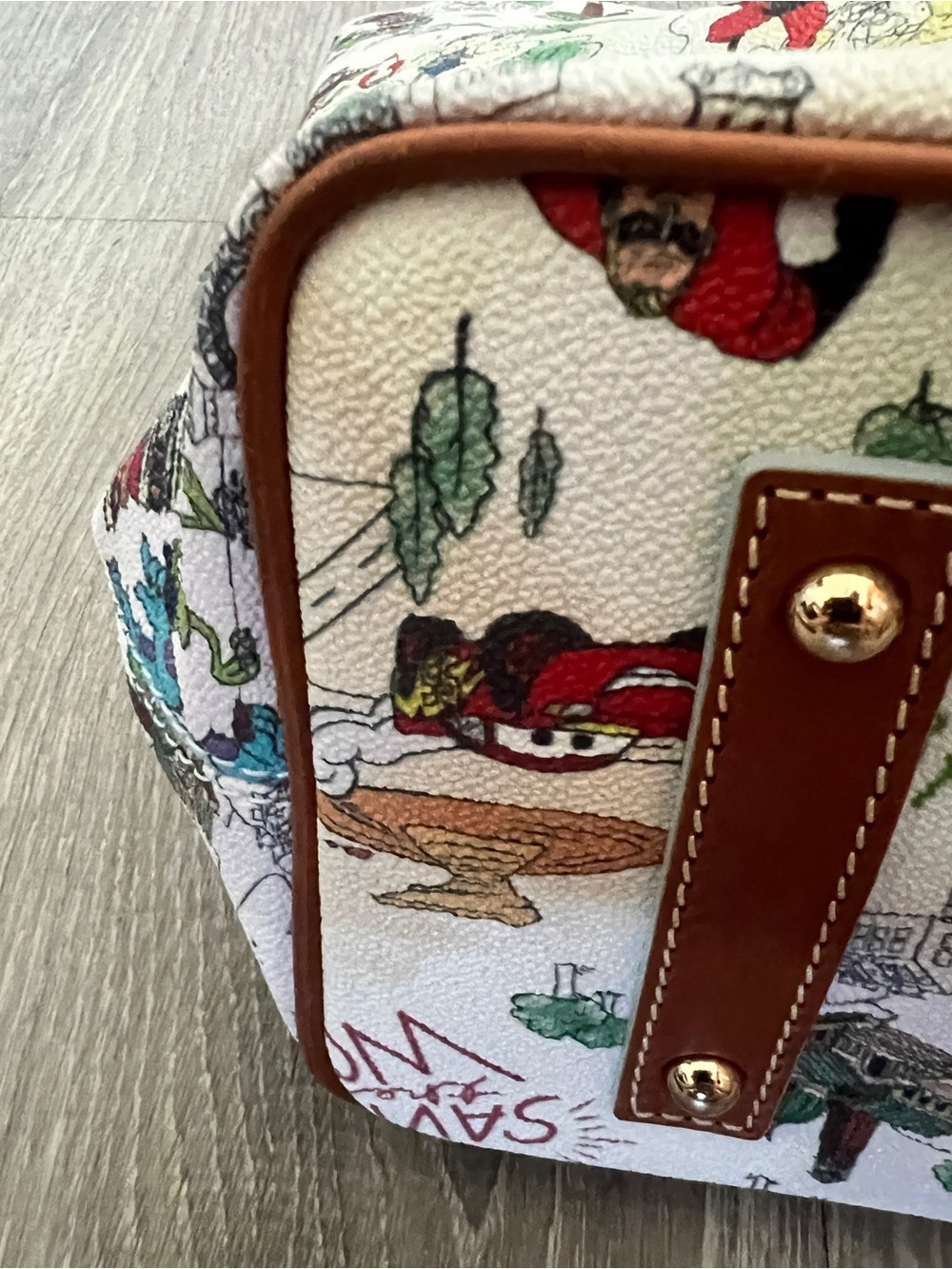 Disney Dooney & Bourke Pixar Maps Tote 2022 - Picture 8 of 9